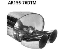 Endschalld�mpfer 2x76mm DTM Endrohren Alfa Romeo GT
