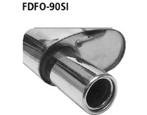 Endschalld�mpfer 1x90 mit Einsatz Ford Focus