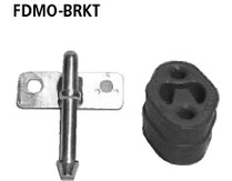 Aufh�ngung & Gummi f�r RH Endschalld�mpfer Ford Mondeo