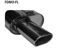 Endschalld�mpfer LH Ford Mondeo mit 135x75 Flat