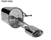 Endschalld�mpfer 1x120x80 Peugeot 207