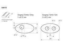 Universalschalld�mpfer 300x261x134 mm