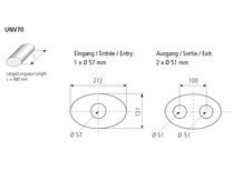 Universalschalld�mpfer 480x212x131 mm
