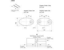 Universalschalld�mpfer 500x292x152mm