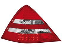 LED R�ckleuchten Mercedes Benz SLK R170 00-04_red/crystal