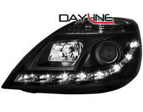 DAYLINE Scheinwerfer Ford Fiesta 01-05_ TFL-Optik _ black