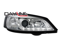 DAYLINE Scheinwerfer Opel Astra G 98-04 _ TFL-Optik _ chrome