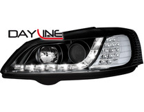DAYLINE Scheinwerfer Opel Astra G 98-04 _ TFL-Optik _ black