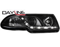 DAYLINE Scheinwerfer Opel Astra F 95-98 _ TFL-Optik _ black