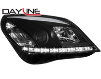 DAYLINE Scheinwerfer Opel Astra H 04-09 _ TFL Optik _ black