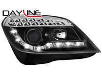 DAYLINE Scheinwerfer Opel Astra H 04-09 _ TFL Optik _ black