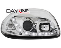 DAYLINE Scheinwerfer Renault Clio II 98-01_TFL-Optik_ chrome