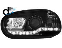 D-LITE Scheinwerfer VW Golf IV 98-02 TAGFAHRLICHT _ black