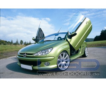 LSD Flügeltüren Peugeot 206 Cabrio