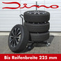 Preview: Dino Felgenbaum / Reifenbaum fahrbar für Kompletträder