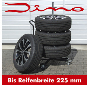 Dino Felgenbaum / Reifenbaum fahrbar für Kompletträder
