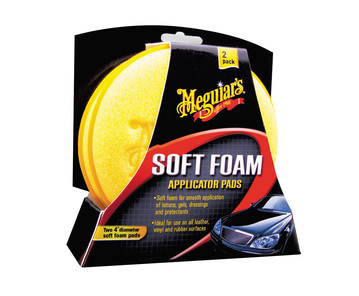 Meguiar's Soft Foam Applicator Pads (2er Pack) Softschwamm