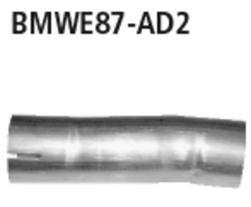 Adapter für ESD 4 Zyl. ab 02/2007 BMW 1er-E87 mit orig. 3 Lambda