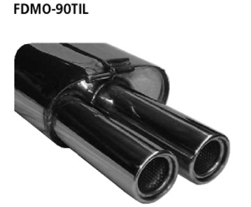Endschalldämpfer LH Ford Mondeo mit 2x90mm Endrohr