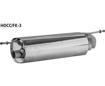 Endschalldämpfer Honda Civic Typ FK