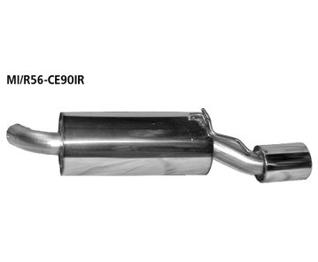 Endschalldämpfer RH Endrohr 90mm BMW Mini R56 Cooper S Clubman