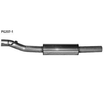Vorschalldämpfer Peugeot 207 /Citroen C2