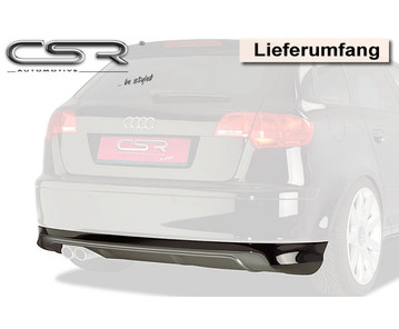 Heckansatz, O-Line für Audi A3 8PA