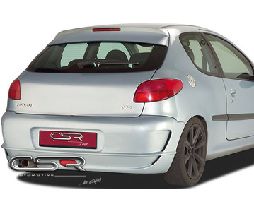Heckscheibenblende Heckspoiler für Peugeot 206