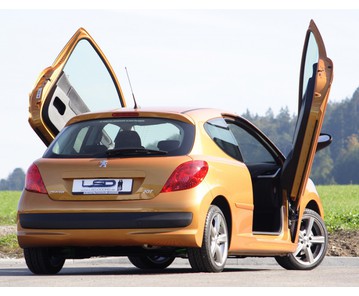 LSD Flügeltüren Peugeot 207, 3trg.