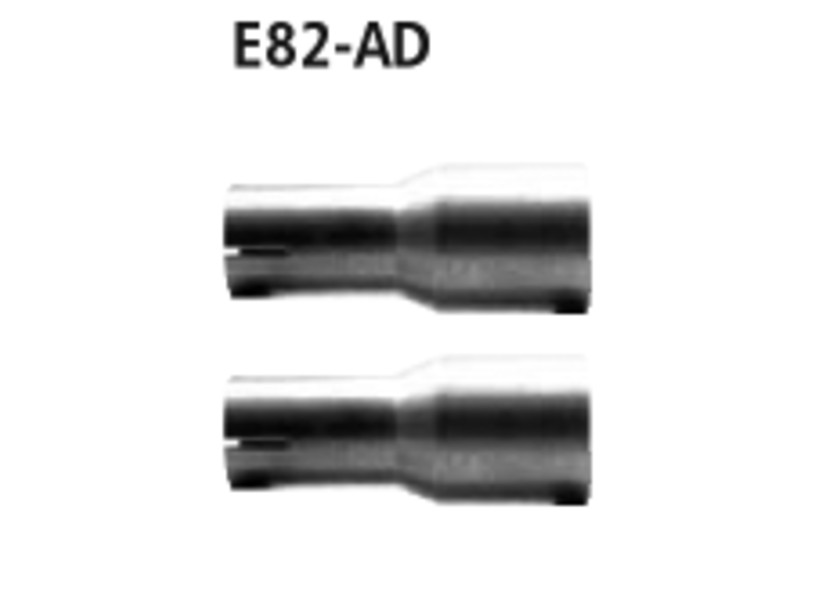 Adaptersatz für komplette Anlage BMW 125i E82 Coupé