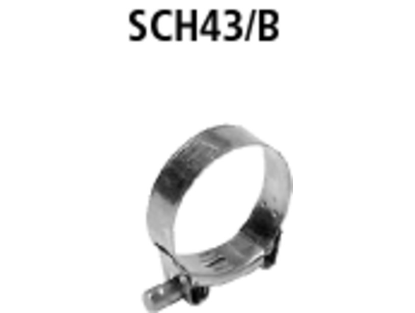 Bandschelle Edelstahl 43-47mm
