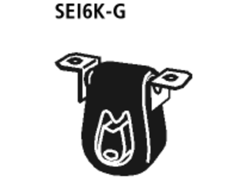 Aufhängungsgummi Endschalldämpfer Polo 6N / Seat Ibiza 6K
