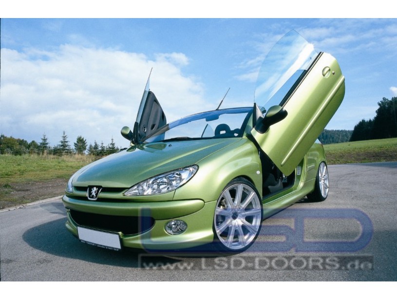 LSD Flügeltüren Peugeot 206 Cabrio LSD Flügeltüren Peugeot 206 Cabrio