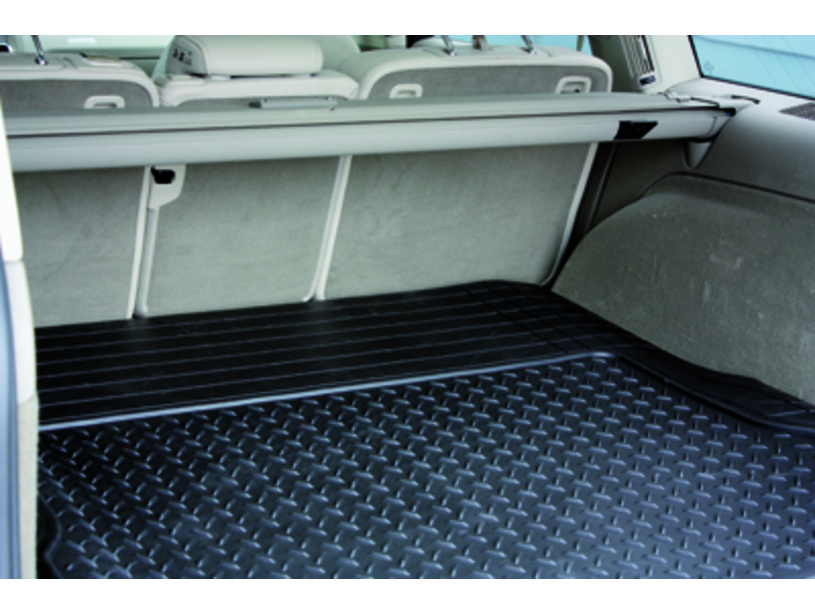 Kofferraummatte zuschneidbar 110 x 144 cm Material: Kunststoff, Farbe:  schwarz