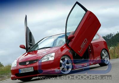 LSD Flügeltüren Honda Civic, 02/2001-