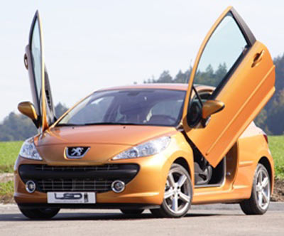 LSD Flügeltüren Peugeot 207 CC