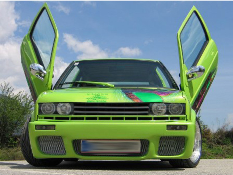LSD Flügeltüren VW Golf 2 – Bild 2
