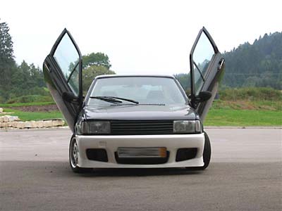 LSD Flügeltüren VW Polo 86C