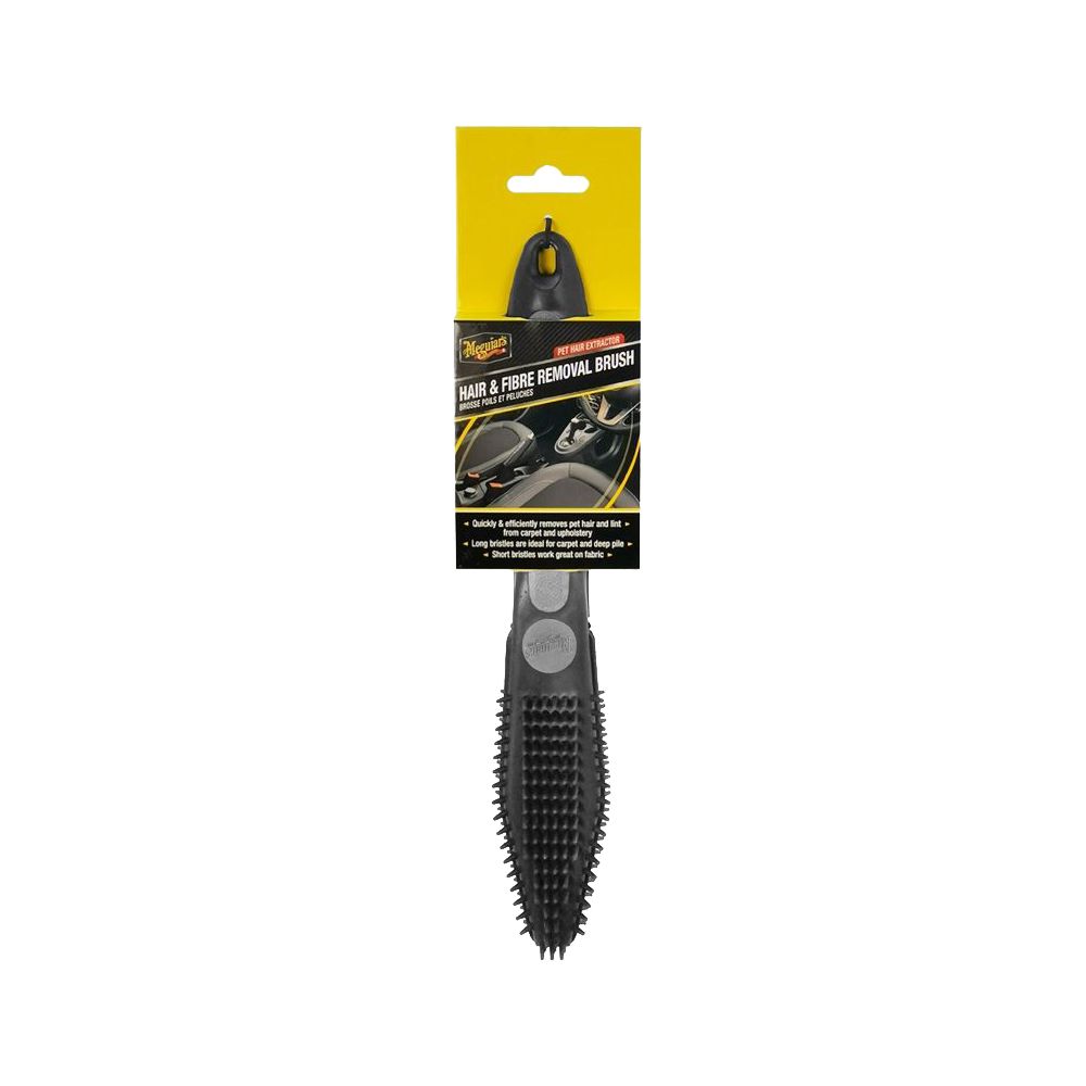 Meguiars Hair and Fibre Removal Car Detailing Brush, Gummihaarbürste – Bild 2