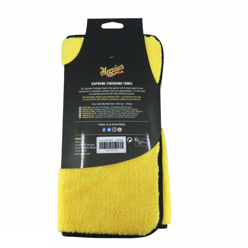 Meguiar's Supreme Finishing Towel / Trockentuch – Bild 2