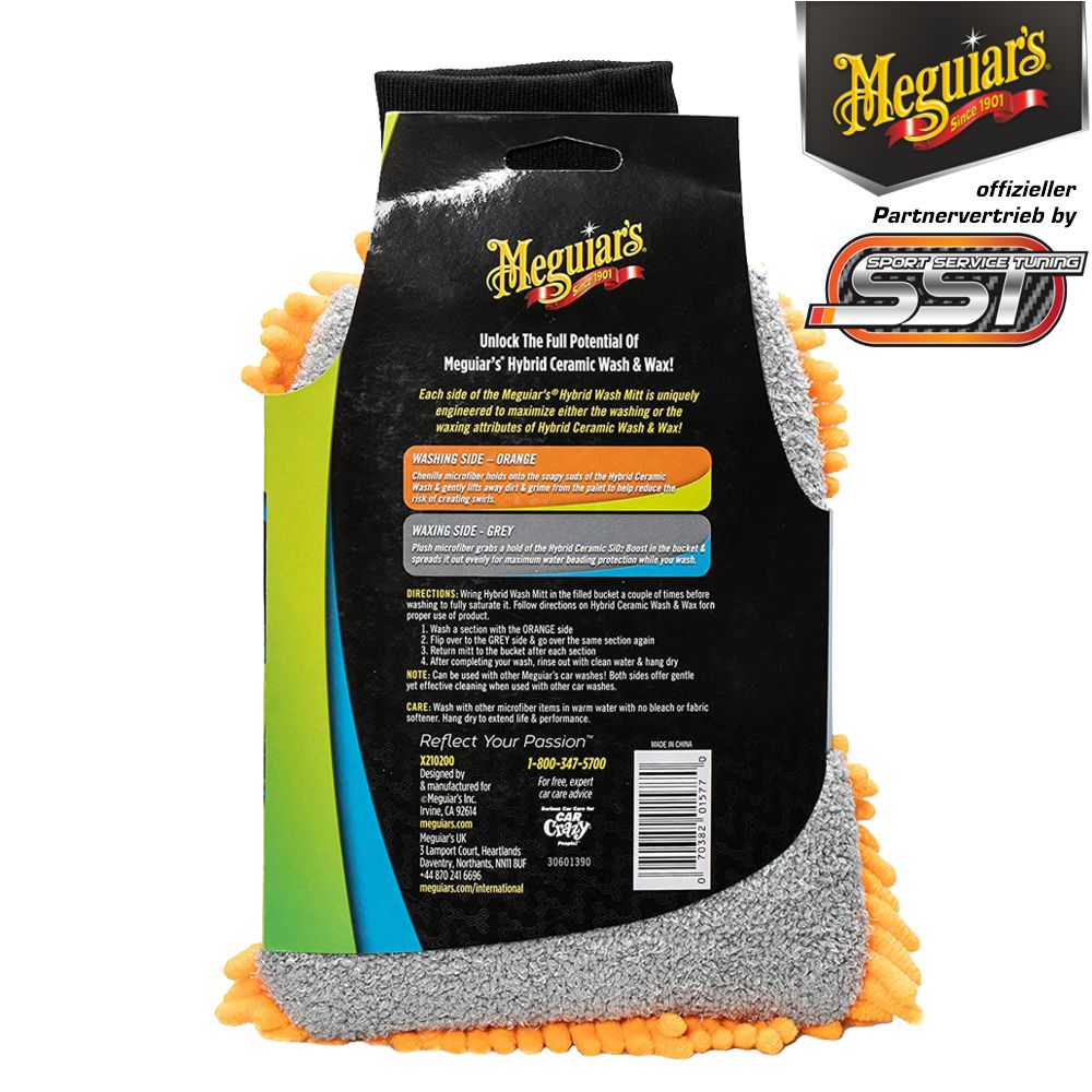 Meguiar's Hybrid Wash Mitt - Waschhandschuh – Bild 3